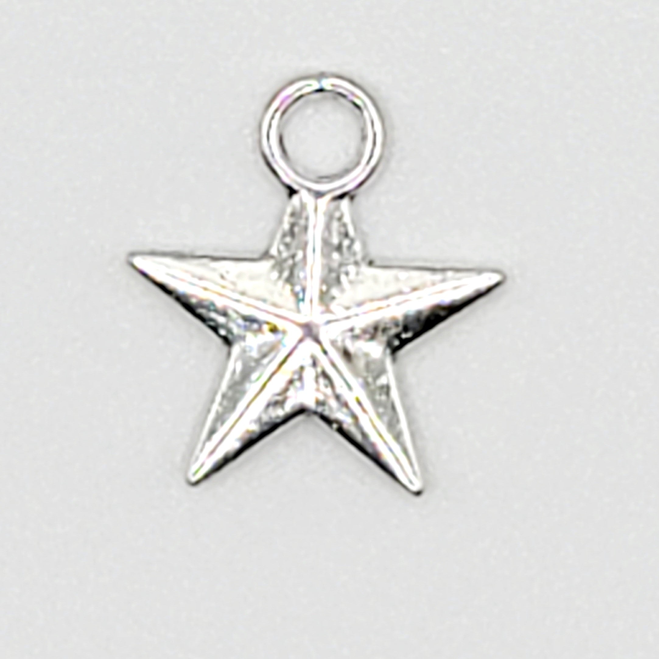 Cr035 16 pcs Silver Star Charm 16 pc SKU# CR035 – LanisKreation