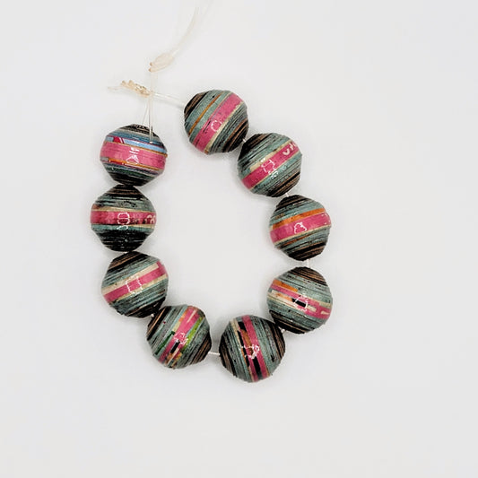 Handmade Paper Beads  SKU# PBS013