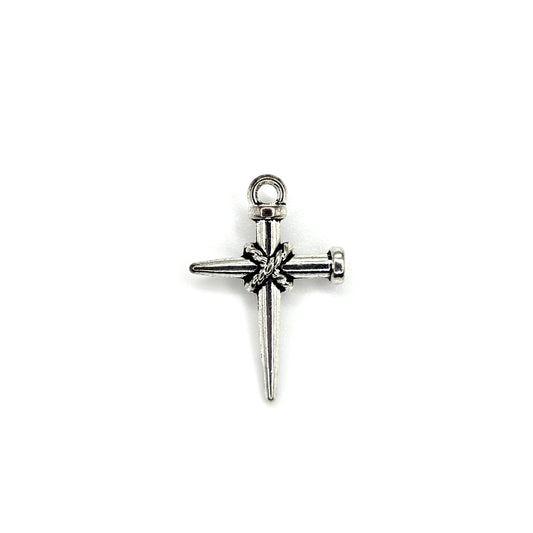 Antique Silver Nail Cross