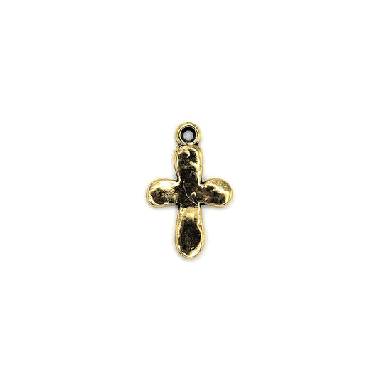 Small Cross Hammered