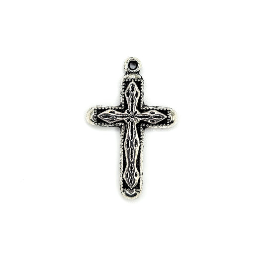 Tibet Silver Cross Pendant