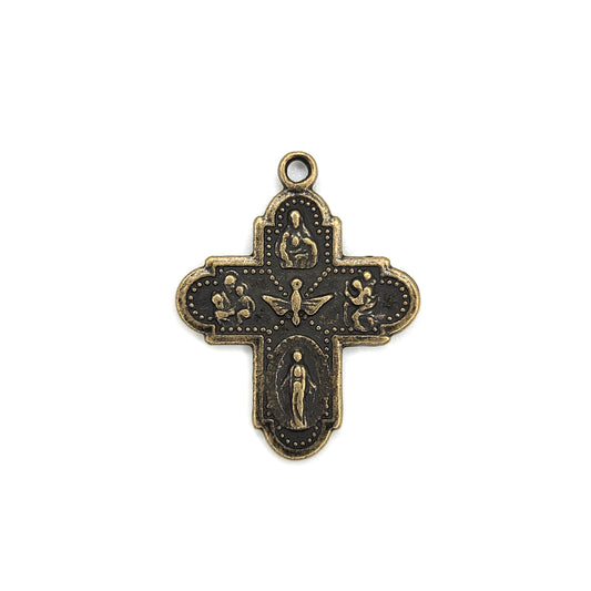 Antique Bronze Cross