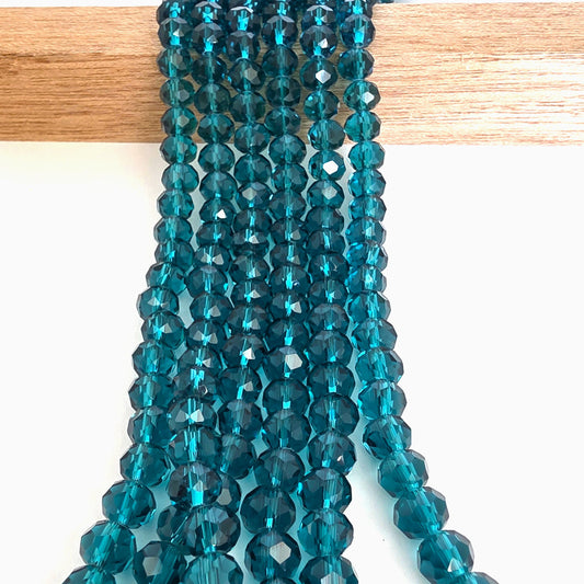 Crystal Glass Beads 8mm
