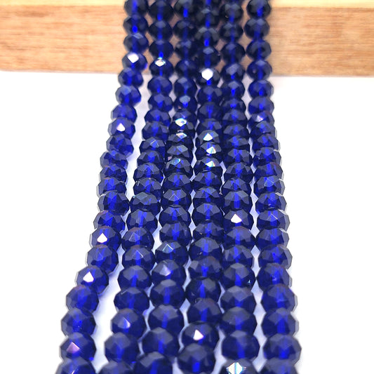 Rondelle Faceted Chinese Crystal Beads 8mm x 6mm