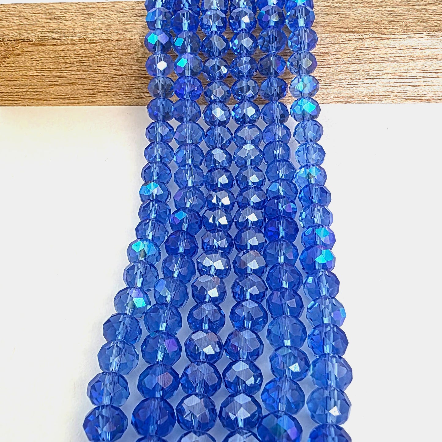 Crystal Glass Beads 8mm