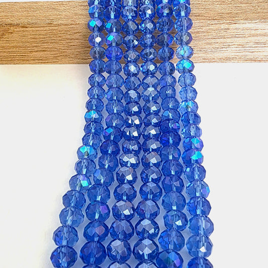 Crystal Glass Beads 8mm
