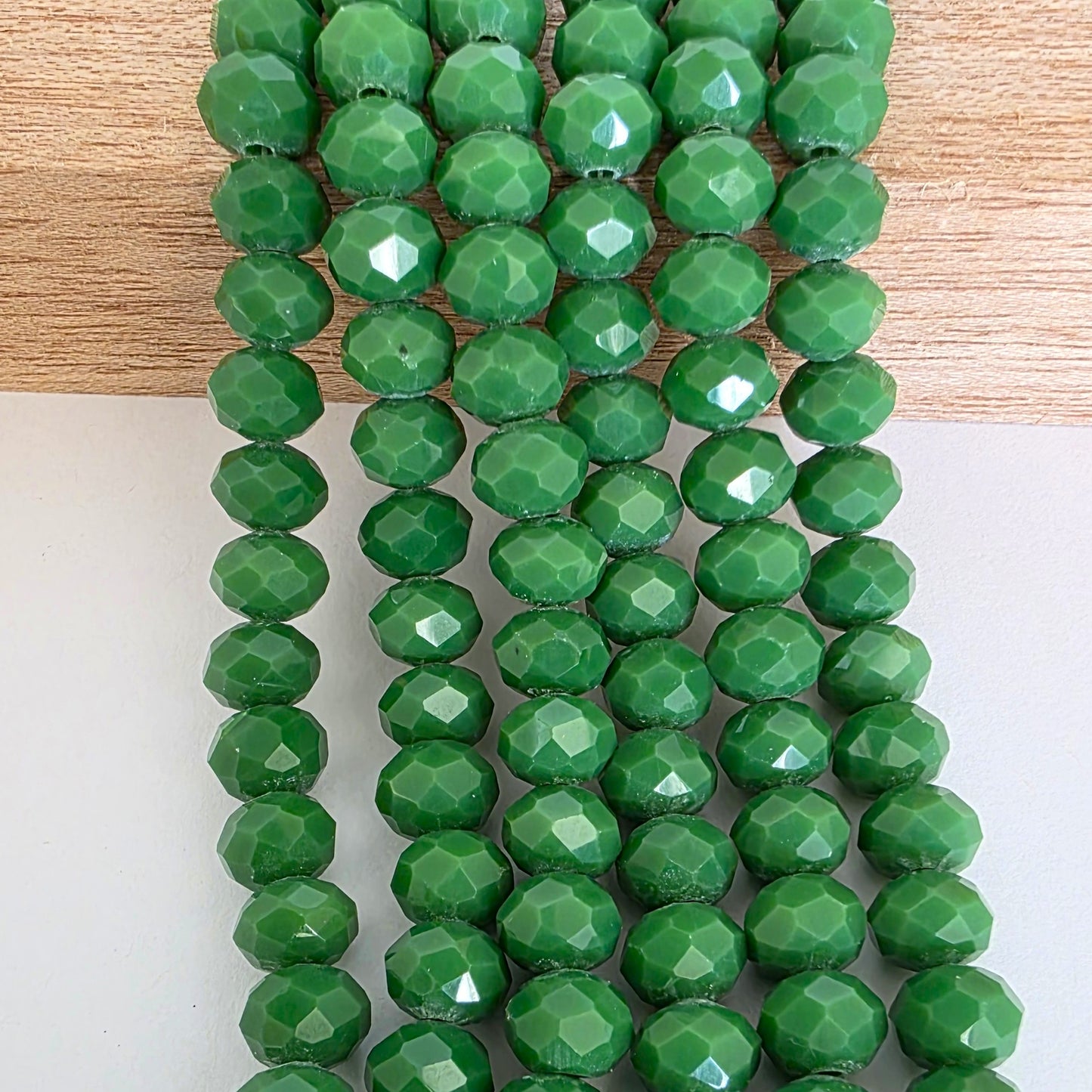 Crystal Glass Beads 8mm
