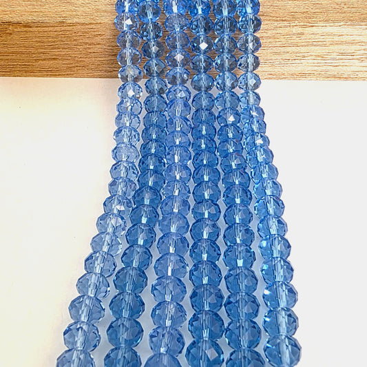 Crystal Glass Beads 8mm