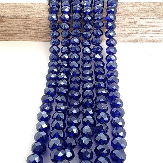 Crystal Glass Beads 8mm