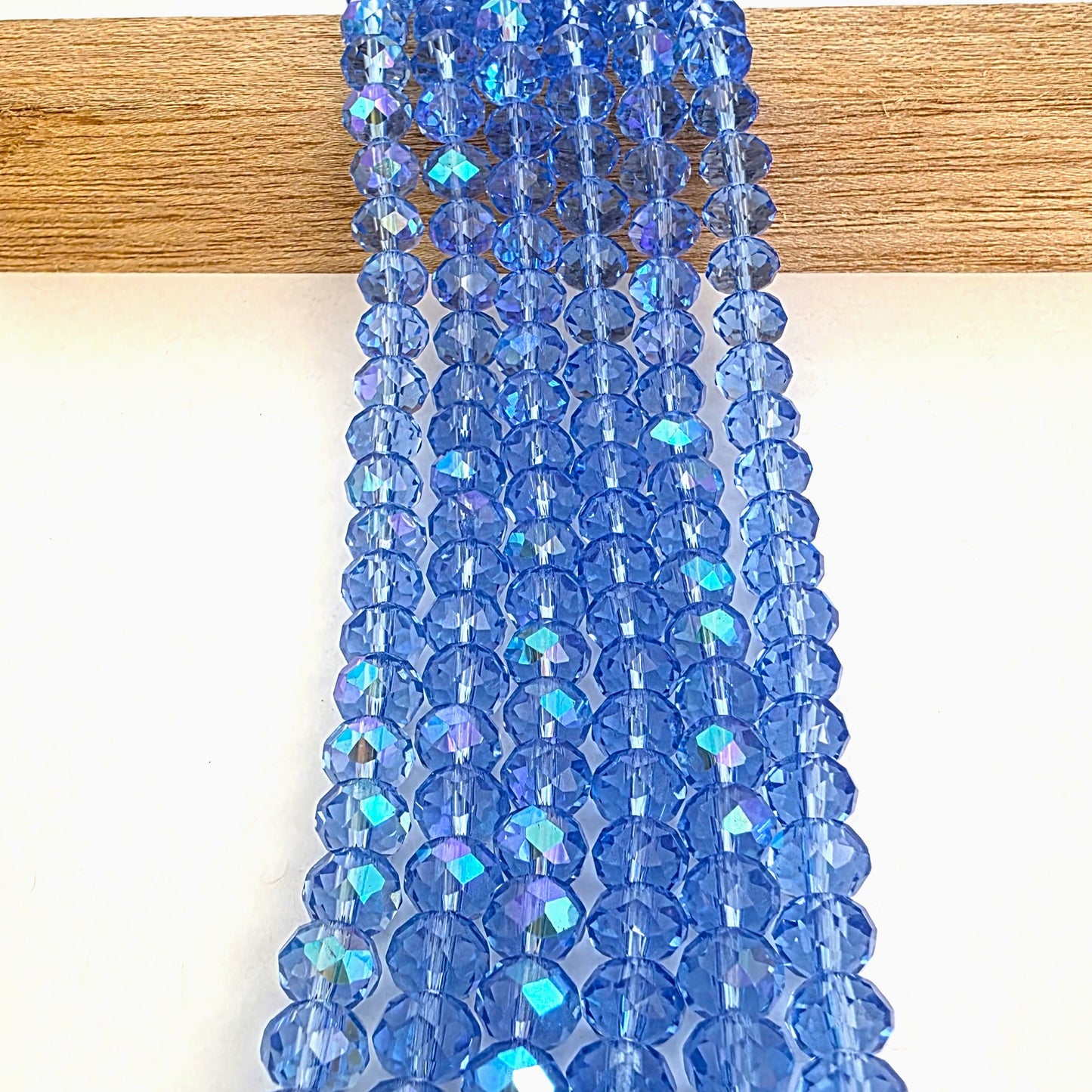Crystal Glass Beads 8mm