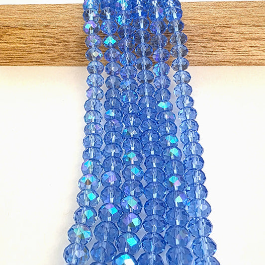 Crystal Glass Beads 8mm