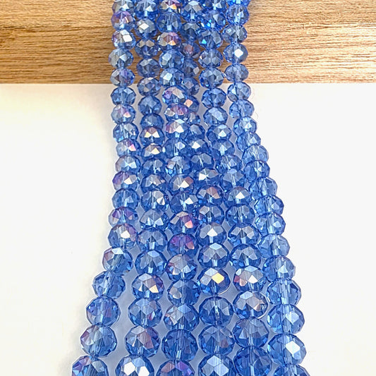 Crystal Glass Beads 8mm