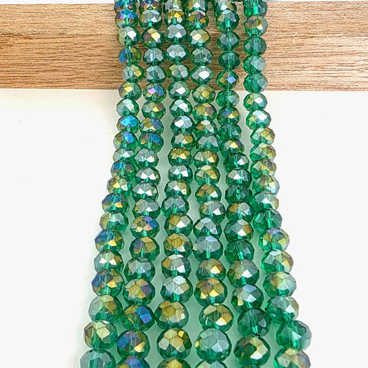 Crystal Glass Beads 8mm