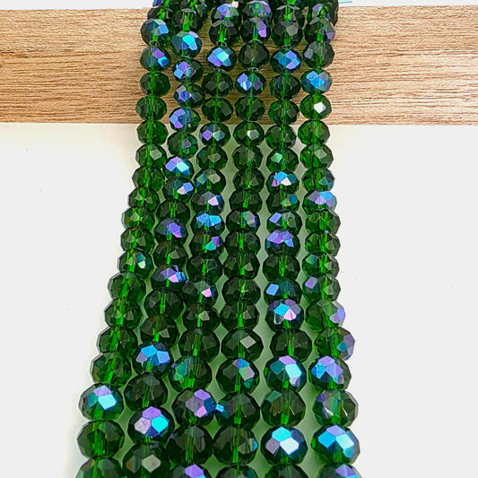 Crystal Glass Beads 8mm