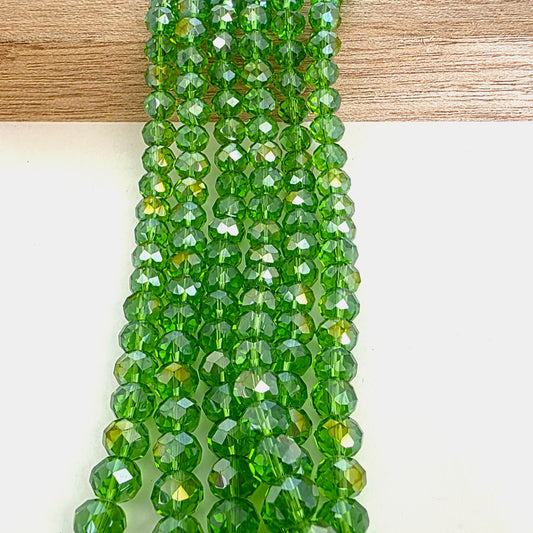 Crystal Glass Beads 8mm
