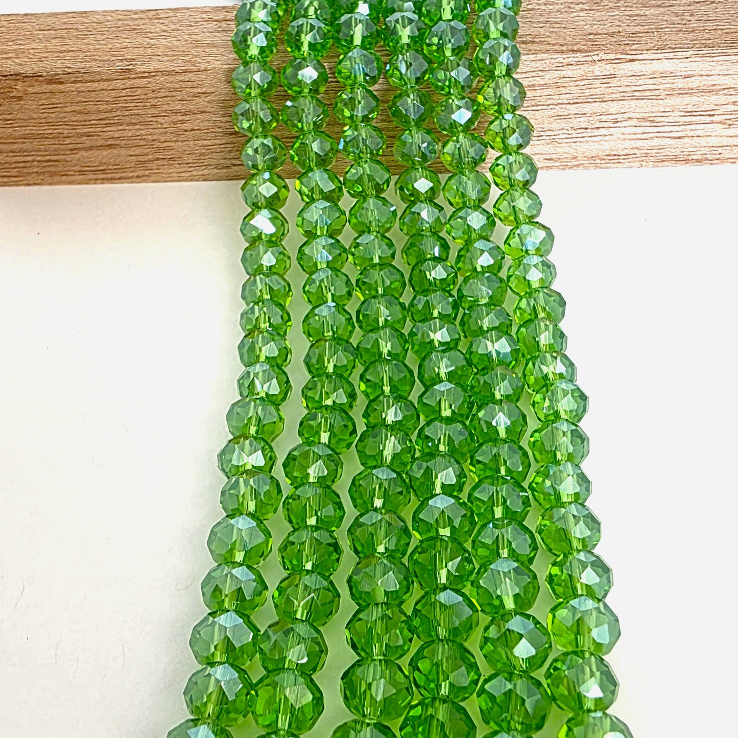Crystal Glass Beads 8mm