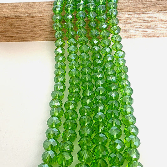 Crystal Glass Beads 8mm